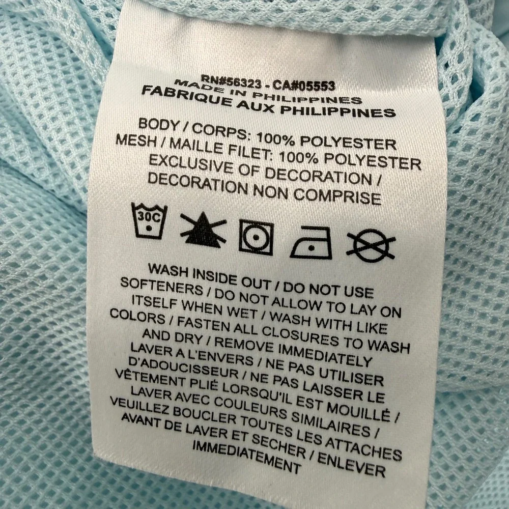 Nike Swim Shorts Men XL Light Blue FN3307-474 Mesh Lined Trunk Pockets